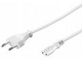 PremiumCord kabel k magnetofonu 2m, bílý