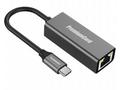 PremiumCord Převodník USB-C na Gigabit konektor RJ