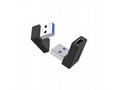 PremiumCord redukce USB-C - USB 3.0 Male, zahnutá2