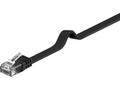 PremiumCord Plochý patch kabel UTP RJ45-RJ45 CAT6 