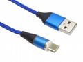 PremiumCord Magnetický micro USB a USB-C nabíjecí 