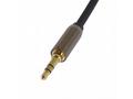 PremiumCord HQ stíněný kabel stereo Jack 3.5mm - J