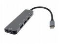 PremiumCord USB-C na HDMI + USB3.0 + 2x USB2.0 + P