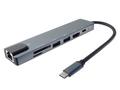 PremiumCord USB-C na HDMI + USB3.0 + USB2.0 + PD +