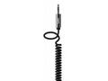 BELKIN MixIt AUX kabel kroucený, 1.8m, černý
