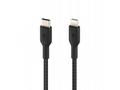 Belkin BOOST CHARGE™ Lightning, USB-C kabel, 1m, č