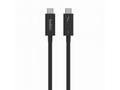 Thunderbolt 4 C-C kabel 2m, černý