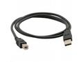 C-TECH USB A-B 3m 2.0, černý