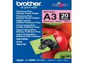 Brother fotopapír A3, premium glossy, 20 ks, 260g