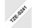 Brother - TZe-S241, bílá, černá (18mm, extr.adhezi