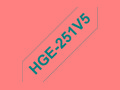 HGE-251, bílá, černá, 24 mm