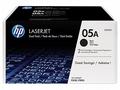 HP tisková kazeta 05A černá originál, CE505D - 2 p