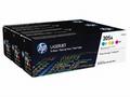 HP 305A CMY 3-pack LJ Toner Cart, 3 x 2600 str, CF