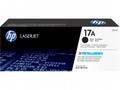 HP toner 17A, Black, 1600 stran