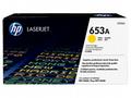 HP 653A - Žlutá - originální - LaserJet - kazeta s