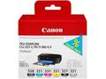 Canon PGI-550 + CLI-551 C, M, Y, BK, GY Multi pack