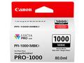 Canon cartridge PFI-1000 MBK Matte Black Ink Tank,