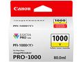 Canon CARTRIDGE PFI-1000Y žlutá pro ImagePROGRAF P