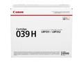 Canon originální toner CRG-039H Černý pro LBP351dn