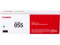 Canon originální toner CRG-055C (azurový, 2100str.