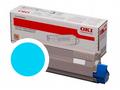 OKI cyan toner do C834, C844 (10 000 stránek)