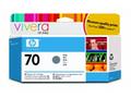 HP Ink Cartridge No. 70, Grey, 130ml