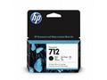 HP 712 Inkoustová náplň černá (38ml), 3ED70A