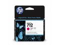 HP 712 Inkoustová náplň purpurová (29ml), 3ED68A