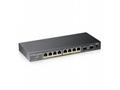 ZYXEL 10xGb, 2xSFP 8xPOE switch GS1100-10HP v2