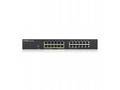 ZYXEL GS1900-24EP, 24-port GbE L2,12x PoE, 130 Wat