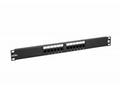 Solarix 19" Patch panel 12 x RJ45 CAT5E UTP 150 MH