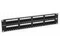 Solarix 19" Patch panel 48 x RJ45 CAT5E UTP 150 MH