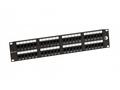 19" patch panel Solarix 48 x RJ45 CAT6 UTP 350 MHz