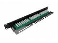 Solarix Patch panel 24x RJ-45 Cat5e UTP s vyvazova