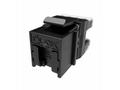 Solarix multipack (24ks) keystone c5e UTP RJ45 čer