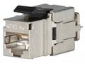 Solarix keystone c5e STP RJ45 černý pro kleště SXK