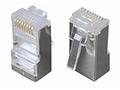 Solarix konektor RJ45 CAT5E STP 8p8c stíněný neskl