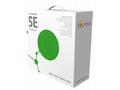 Instalační kabel Solarix CAT5E UTP PVC Eca 100m, b