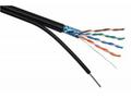 Instalační kabel Solarix CAT5E FTP PE Fca samonosn