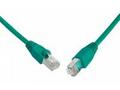 SOLARIX patch kabel CAT5E UTP PVC 2m zelený snag-p