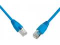 SOLARIX patch kabel CAT6 UTP PVC 1m modrý snag-pro