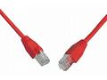 SOLARIX patch kabel CAT5E SFTP PVC 20m červený