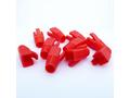 DATACOM krytka pro RJ45 (CAT6A, CAT7)červený (10ks