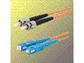 Optický patchkabel duplex ST-SC, 50, 125 um MM, 10