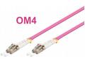 Optický patch kabel duplex LC-LC 50, 125 MM 2m OM4