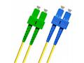 Optický patchkabel duplex SC, APC-SC 9, 125um SM 1