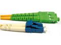 Patchcord FO duplex LC-SC, APC 9, 125um SM, 1m, OS