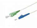 SC, APC - LC, UPC simplex 9, 125 SM 2m arm.bílý 3m