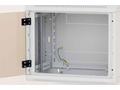 Nástěnný rozvaděč jednodílný 9U (š)600x(h)595 perf