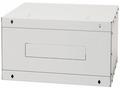 19"rozvaděč jednodíl.12U, 400mm FLAT-PACK plech.dv